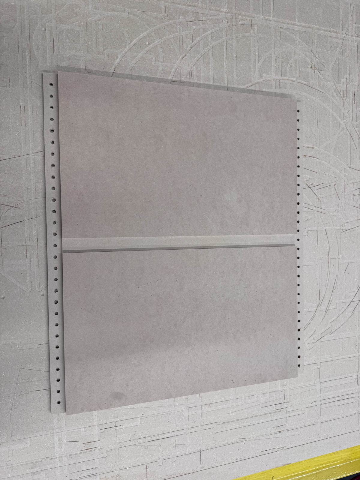 First prototype of the patient immobilization support table, CNC-machined from plywood